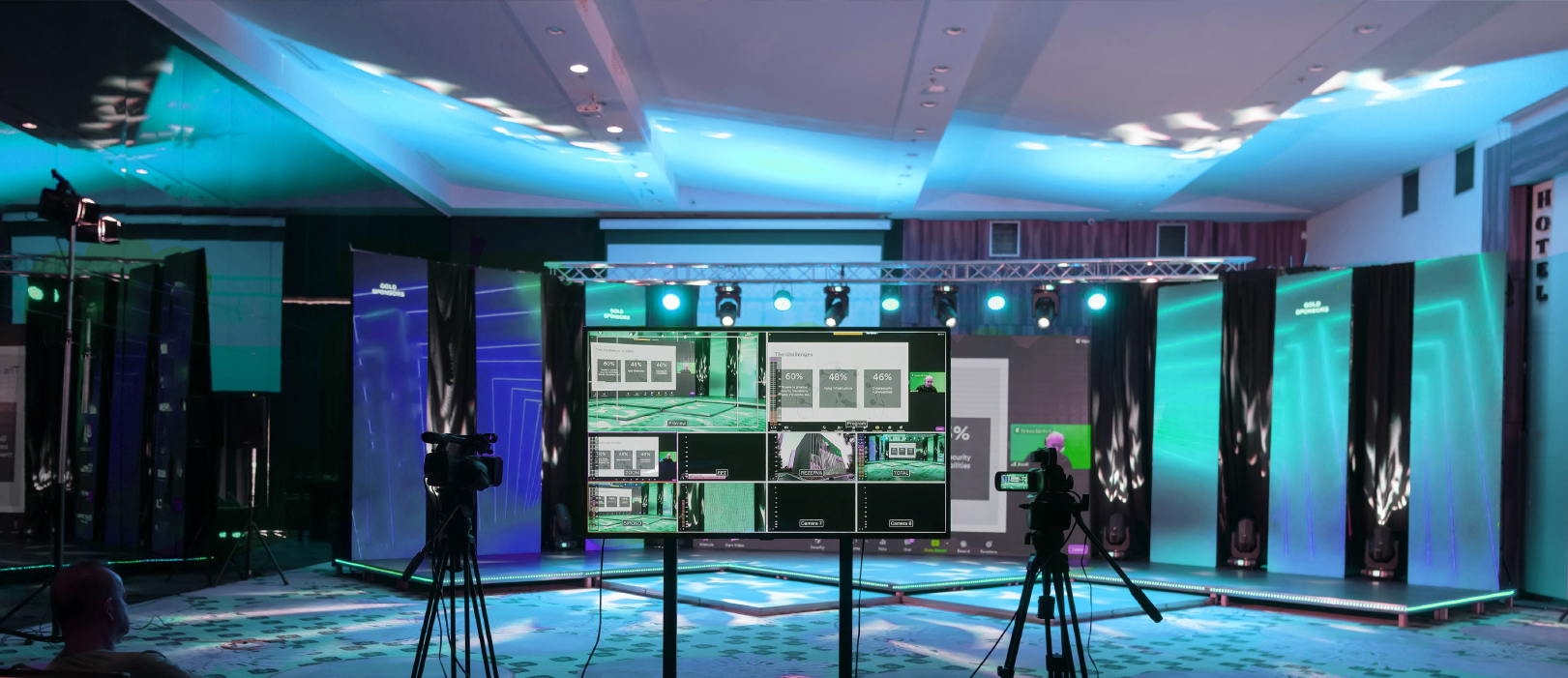audio visual for virtual events
