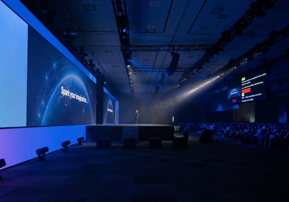 example of stage and lighting design